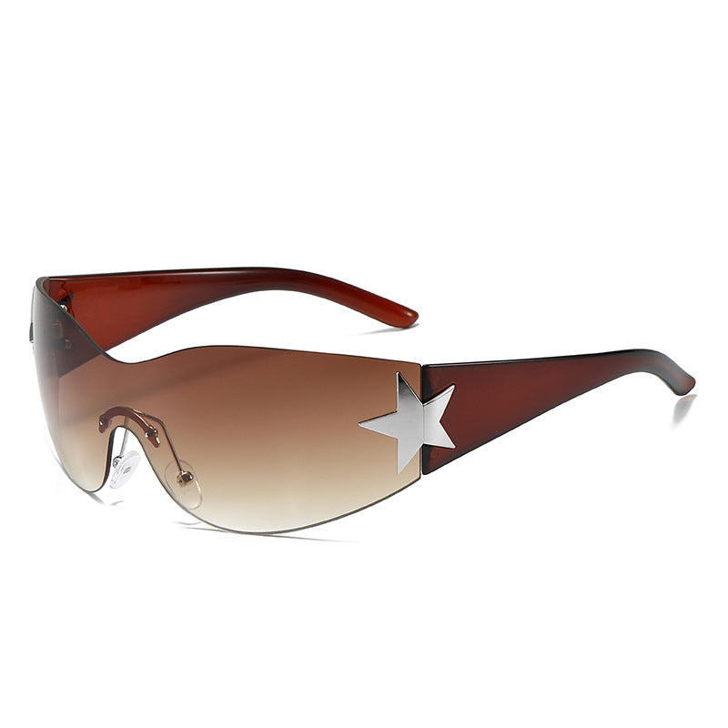 Gafas de sol de ciclismo al aire libre sin marco de una pieza al por mayor